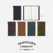 In Stock TRAVELER'S Notebook Regular Size | Black / Brown / Camel / Blue / Green | TN Notebook