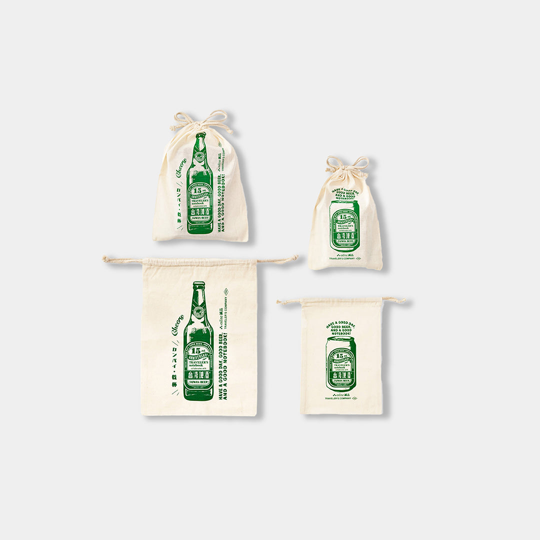 In Stock Taiwan Beer Limited Edition TN Collaboration Genuine Leather Notebook Refills Accessories TRAVELER'S notebook
