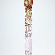 Paraglass Glass Dip Pen - Orange-Pink Magic Wand
