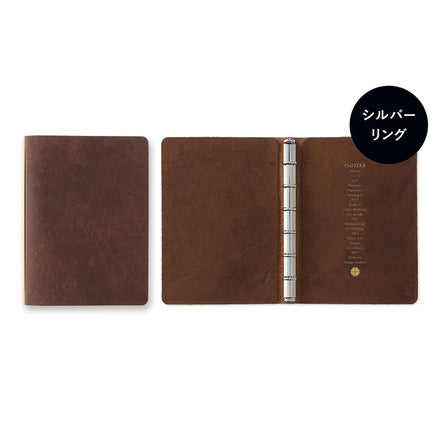 【In Stock】Plotter Made in Japan Pueblo Vegetable-Tanned Cowhide Planner M6/A6 Regular Version